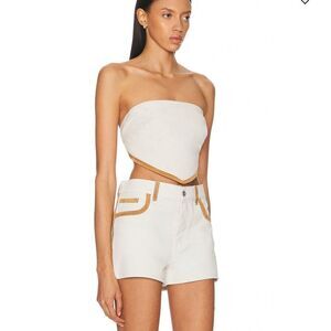 miu miu cropped top